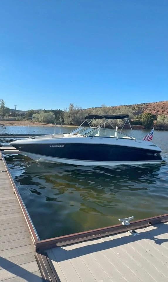 2008 cobalt 242 with trailer