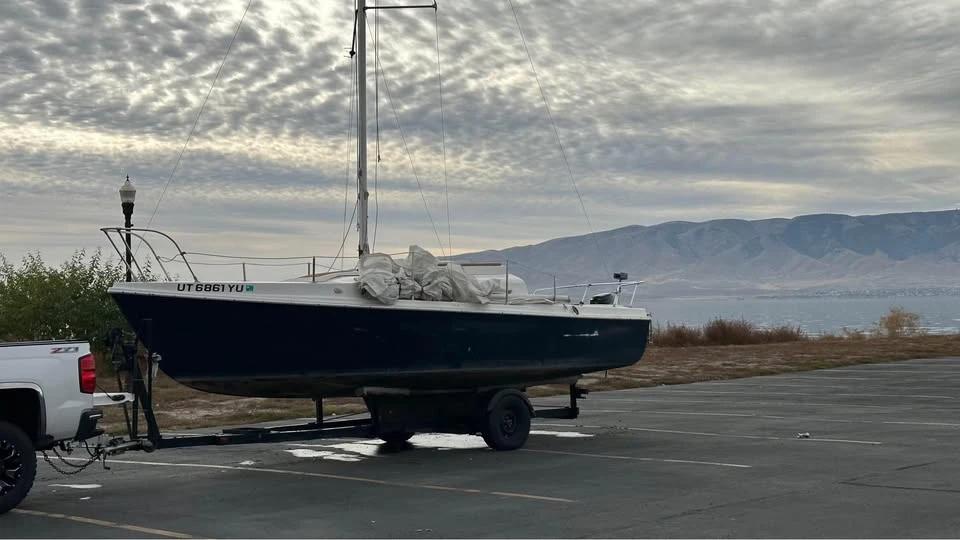1978 Luger Tradewinds 26 Sailboat