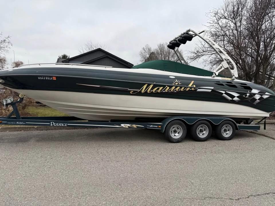1998 Mariah Z300 Wakeboard Boat w/ Prestige Trailer Z300