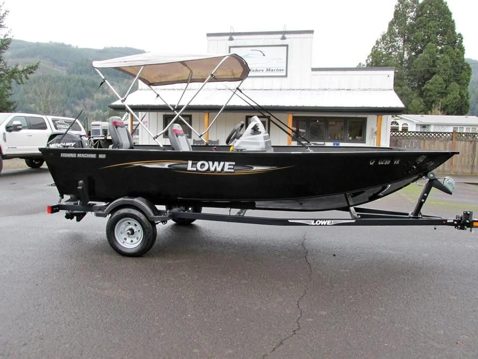 2018 Lowe Fishing Machine 160