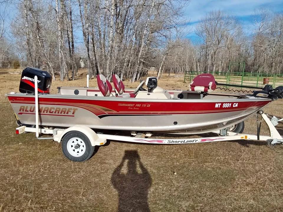 2000 Alumacraft Tournament Pro 170