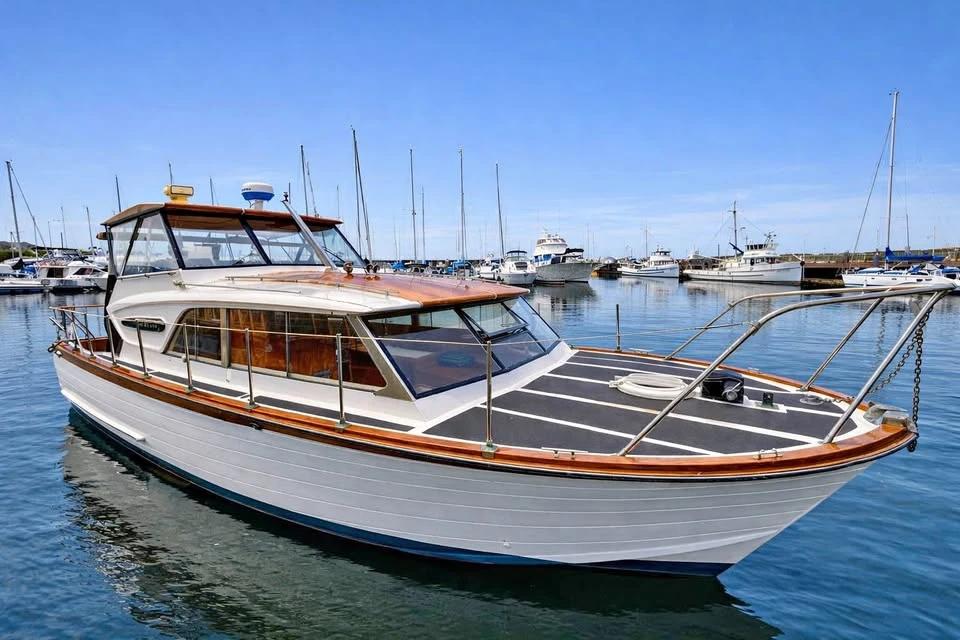 1965 Owens Empress Flagship 32 Twin Chevy 350s