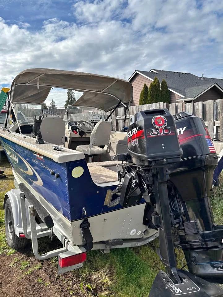 2002 Sylvan 1700 Explorer