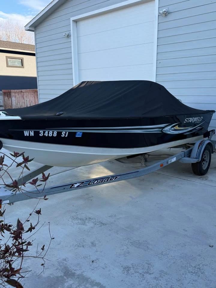 2012 Starweld heavy duty runabout fishing boat 12DC
