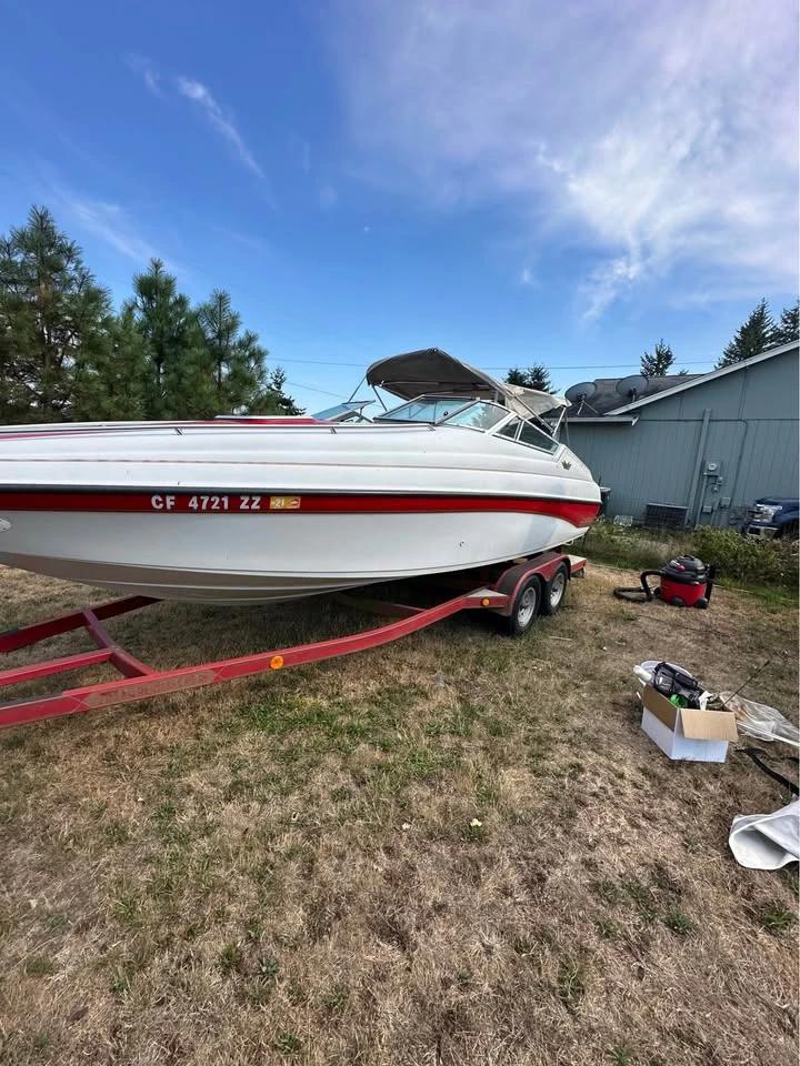 1995 crownline 22 mercruiser 7.4 225 BR