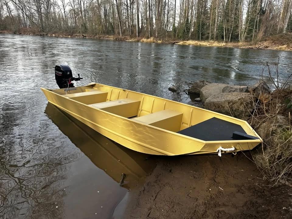2024 Jon Boat Flat Bottom, 18’ x 50”