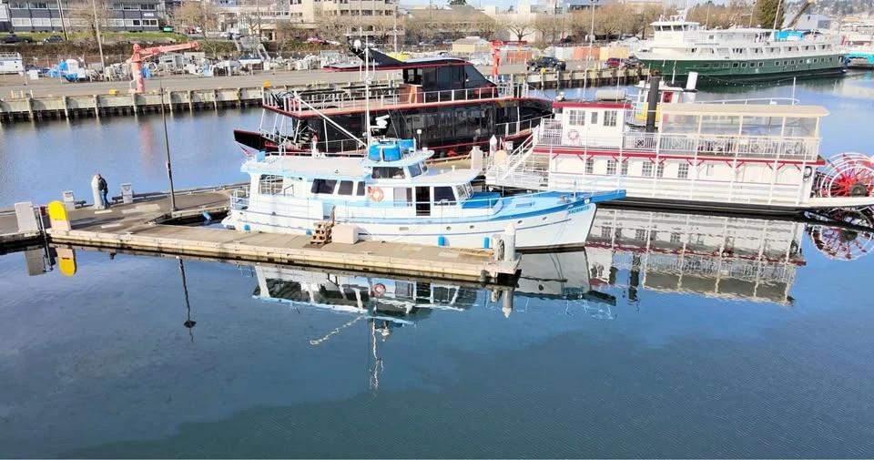 1965 Custom Trawler motor yacht Sacajawea