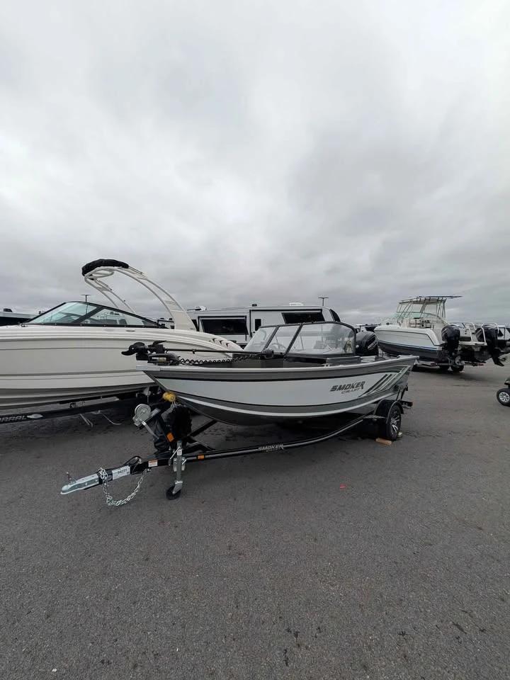 2026 Smokercraft pro angler xl 162 75hp merc Pro Angler XL 162