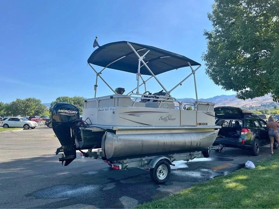 2009 Sunchaser 814 cruise mini pontoon 814 Cruise