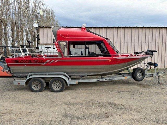2005 Custom Weld Storm 21' Aluminum Jet Boat Storm 21'