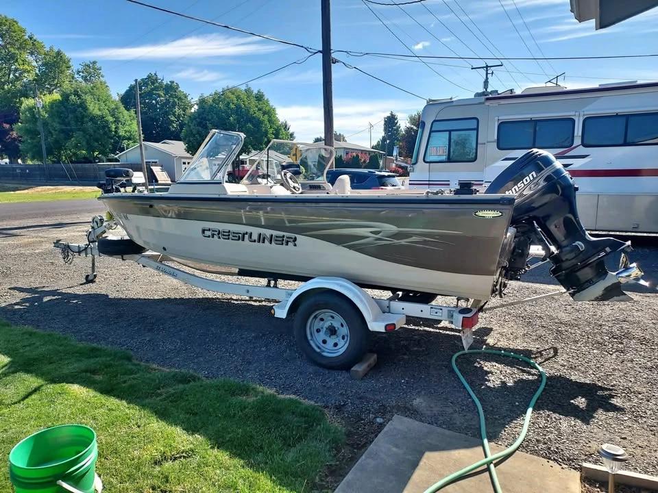 2001 18ft Crestliner Superhawk 1800 Super Hawk