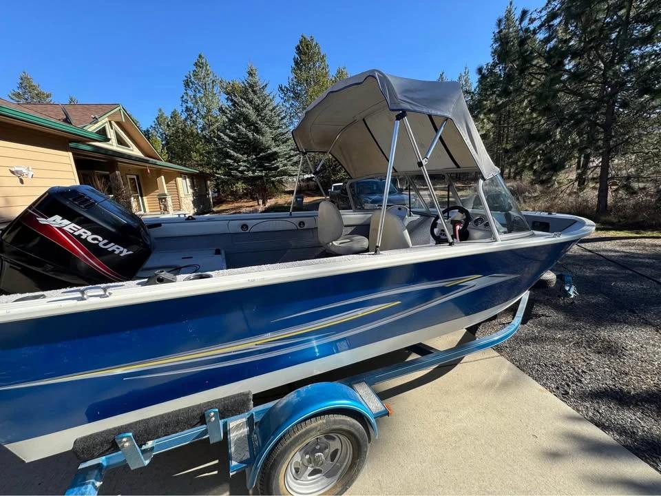 2008 17.5 Monark aluminum boat King 175