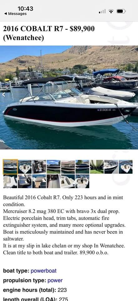 2016 Cobalt R7