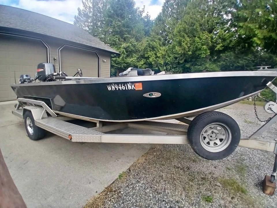 2002 Jetsled aluminum fishing boat