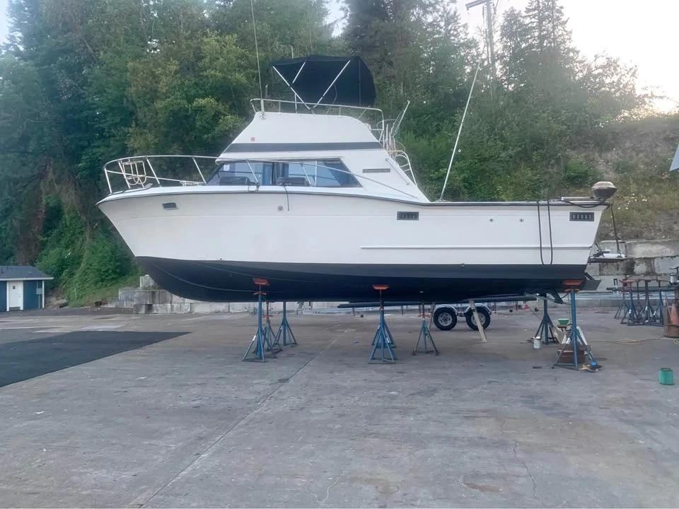 1975 33ft Owens sport fishing boat Concorde 33 Sport Fisherman