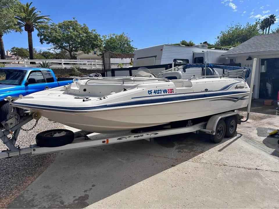 2006 Hurricane 206 Fun deck