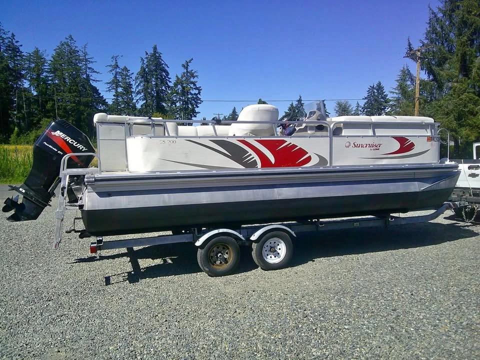 2009 Lowe suncruiser 20' pontoon SS 200