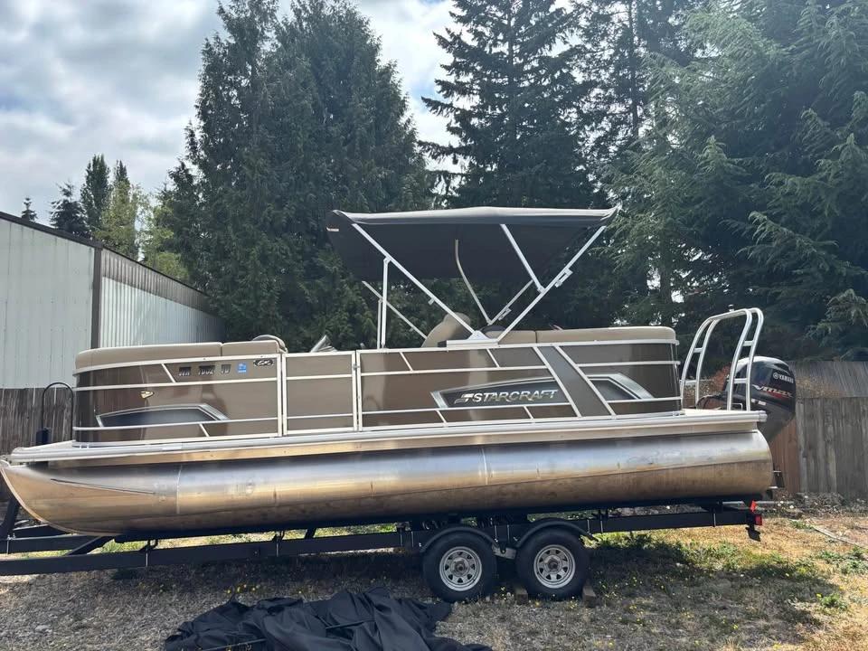 2022 StarCraft EXR 22’ Pontoon Boat EX 22 R