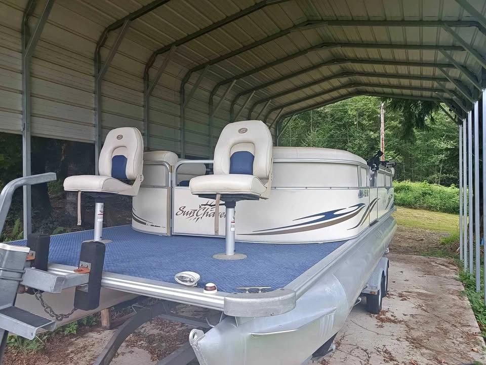 2006 24' Sun Chaser Pontoon Party Barge Boat 8524 CRUISE
