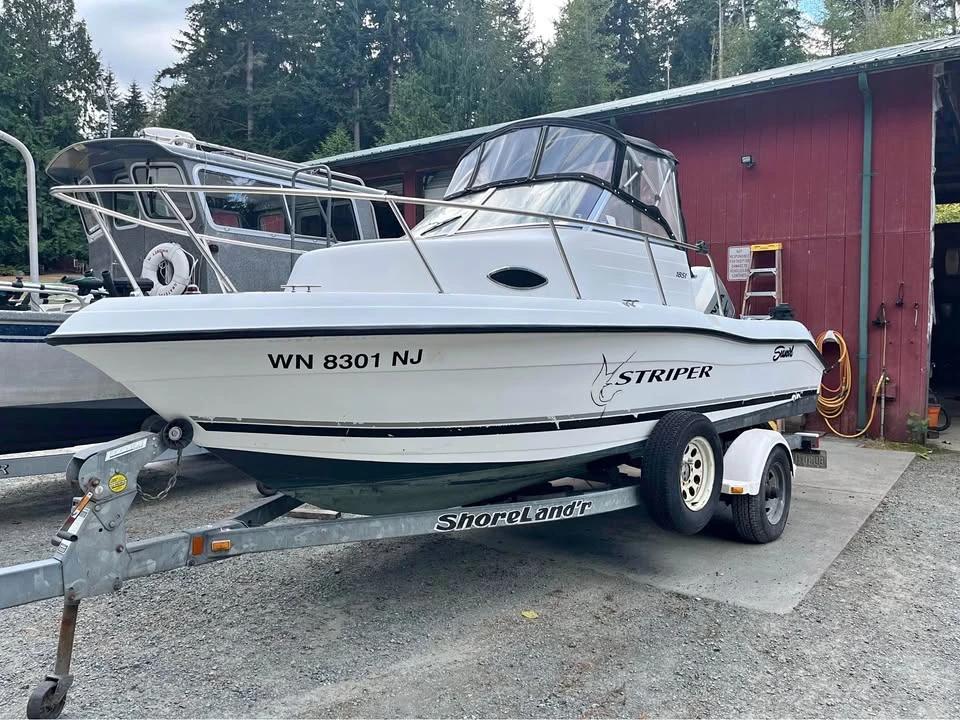 2001 Seaswirl Striper 1851 w