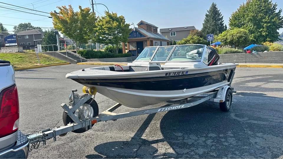 2001 2001 Northwood 17ft aluminum boat Yukon 172