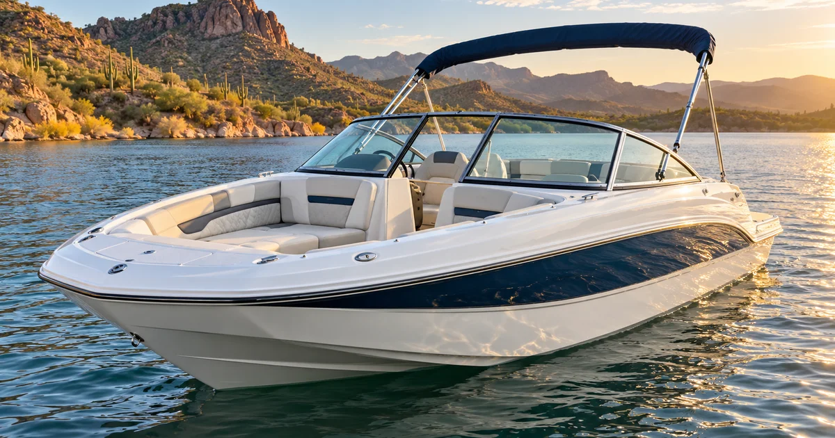 Deck boats for Arizona: what to check when buying used