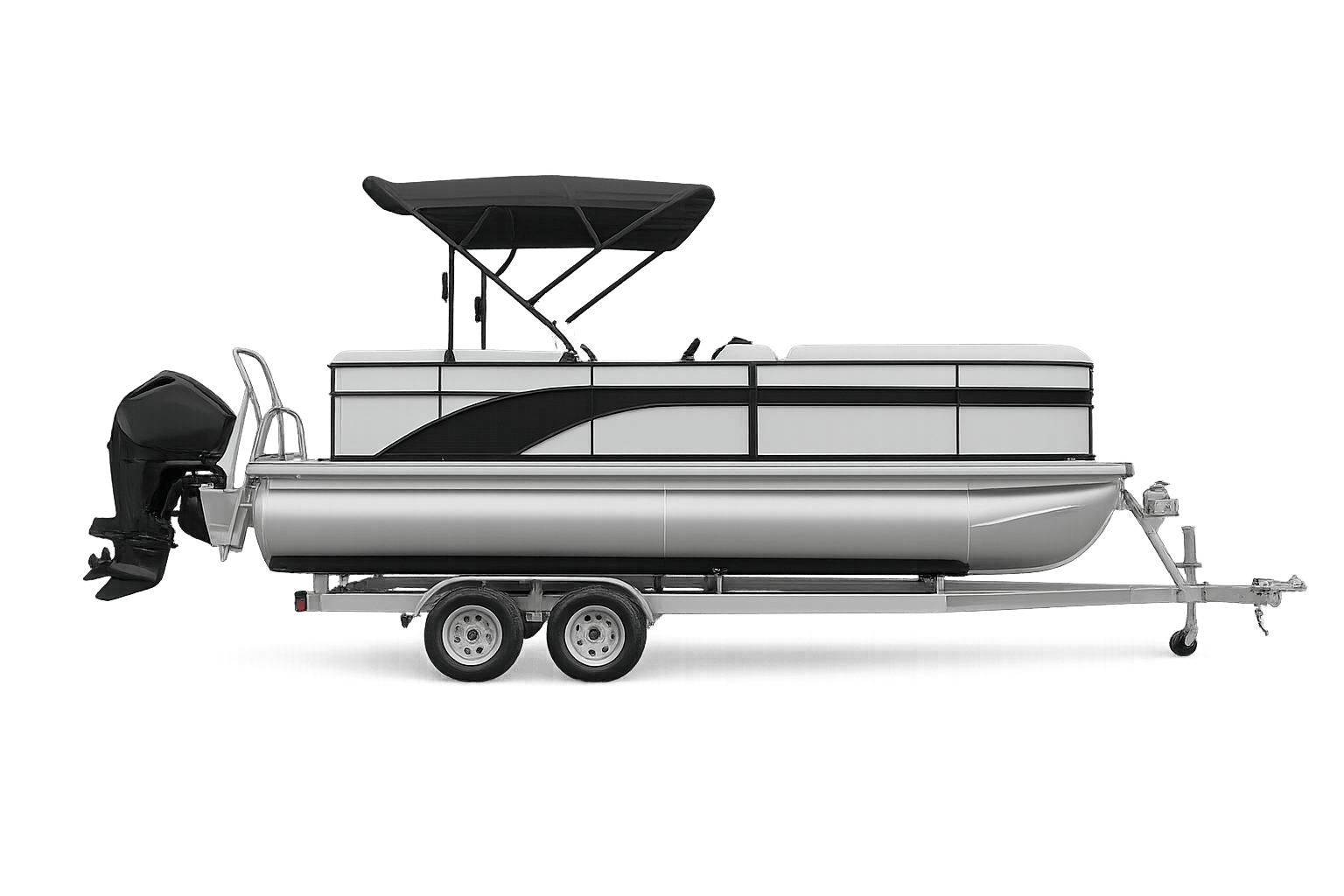 Pontoon boat on trailer – boats for sale in Phoenix Arizona marketplace